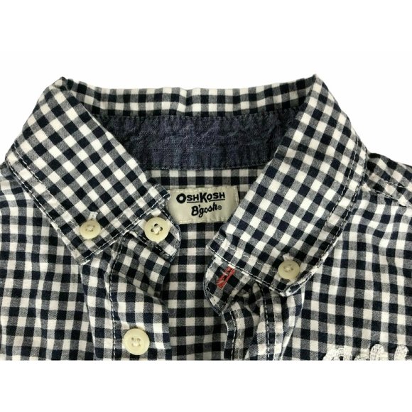 Osh Kosh Kids Boys Childrens Shirt Button Up 7 - Picture 2 of 8